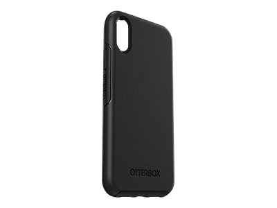 OtterBox Symmetry Series - Coque de protection pour téléphone portable - polycarbonate, caoutchouc synthétique - noir - pour Apple iPhone XR - 77-59864 - Coques et étuis pour téléphone portable