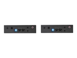 StarTech.com Kit extendeur HDMI via IP - Vidéo sur IP - Extender HDMI - Prolongateur HDMI avec support mur vidéo - 4K 30 Hz - Rallonge vidéo/audio/infrarouge/série - 1GbE - jusqu'à 100 m - pour P/N: ST12MHDLAN4R, VIDWALLMNT - ST12MHDLAN4K - Prolongateurs de signal