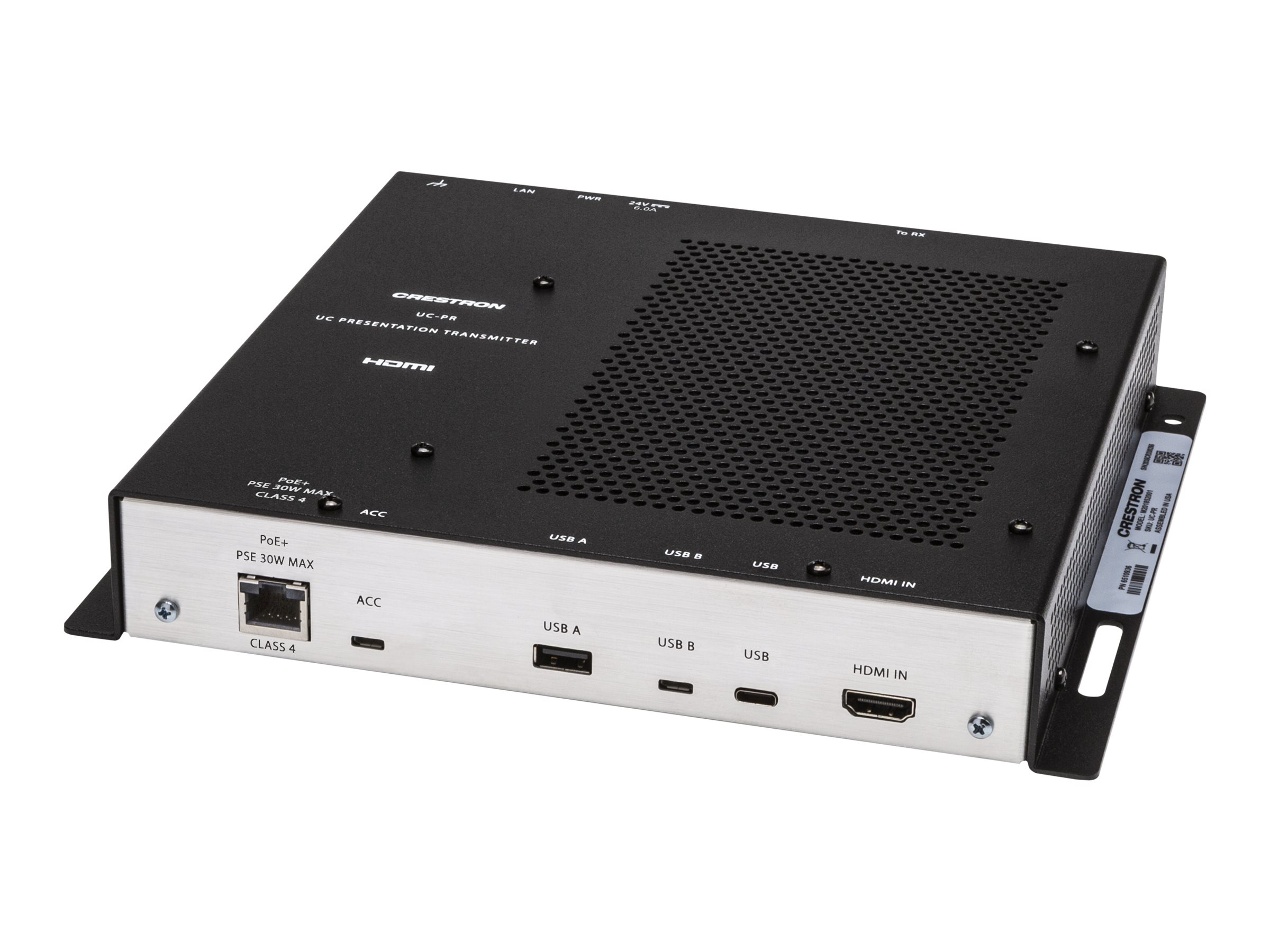 Crestron Flex UC-CX100-Z - Pour Zoom Rooms - kit de vidéo-conférence (console d'écran tactile, mini PC) - certifié Zoom - noir - UC-CX100-Z - Audio et visioconférences