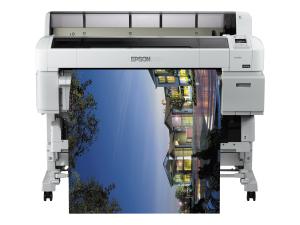 Epson SureColor SC-T5200 - 36" imprimante grand format - couleur - jet d'encre - Rouleau (91,4 cm) - 2 880 x 1 440 dpi - jusqu'à 0.46 min/page (mono) / jusqu'à 0.46 min/page (couleur) - USB 2.0, Gigabit LAN - outil de coupe - C11CD67301A0 - Imprimantes jet d'encre