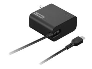 Lenovo - Adaptateur alimentation USB-C - CA 100-240 V - 65 Wh - Europe - noir - 4X21L54610 - Adaptateurs électriques/chargeurs pour ordinateur portable