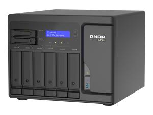QNAP TS-H886-D1622-16G - Serveur NAS - 8 Baies - SATA 6Gb/s - RAID RAID 0, 1, 5, 6, 10, 50, JBOD, 60 - RAM 16 Go - 2.5 Gigabit Ethernet - iSCSI support - TS-H886-D1622-16G - NAS