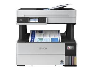 Epson EcoTank ET-5170 - Imprimante multifonctions - couleur - jet d'encre - A4 (210 x 297 mm) (original) - A4/Legal (support) - jusqu'à 17 ppm (impression) - 250 feuilles - 33.6 Kbits/s - USB, LAN, Wi-Fi - C11CJ88402 - Imprimantes multifonctions