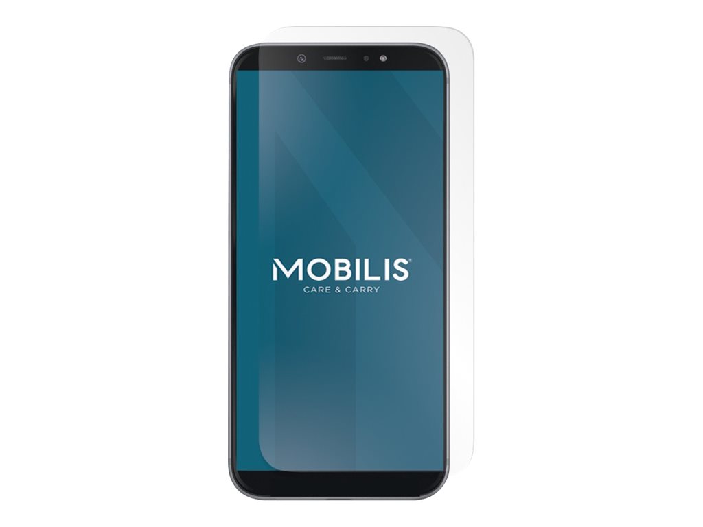 Mobilis - Protection d'écran pour téléphone portable - verre - clair - pour Samsung Galaxy A12 - 017030 - Accessoires pour téléphone portable