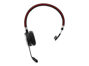 Jabra Evolve 65 SE UC Mono - Micro-casque - sur-oreille - Bluetooth - sans fil - USB - pour Jabra Evolve; LINK 380a MS - 6593-839-409 - Écouteurs