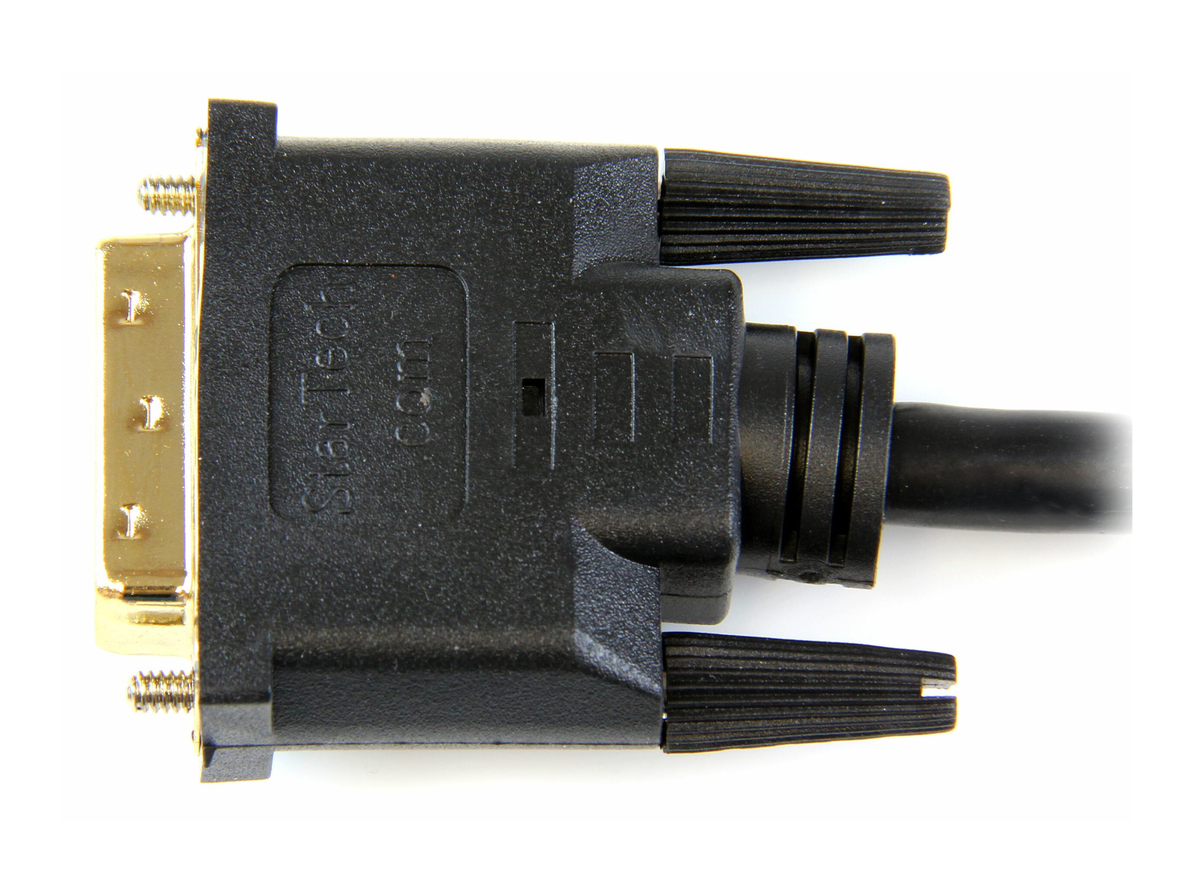 StarTech.com Câble HDMI vers DVI de 1,8 m, câble d'affichage DVI-D vers HDMI (1920 x 1200p), noir, adaptateur de câble HDMI mâle vers DVI-D mâle 19 broches, câble de moniteur numérique, M/M, lien unique - cordon DVI vers HDMI (HDMIDVIMM6) - Câble adaptateur - HDMI mâle pour DVI-D mâle - 1.83 m - noir - pour P/N: DK31C3HDPD, DK31C3HDPDUE, MDP2HDEC, ST121HD20FXA, VID2HDCON2, VS424HD4K60 - HDMIDVIMM6 - Accessoires pour systèmes audio domestiques