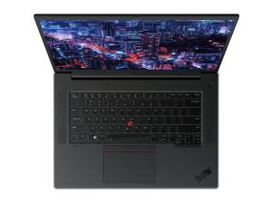 Lenovo ThinkPad P1 Gen 6 21FV - Conception de charnière à 180 degrés - Intel Core i7 - 13800H / jusqu'à 5.2 GHz - vPro Enterprise - Win 11 Pro - GeForce RTX 4060 - 16 Go RAM - 512 Go SSD TCG Opal Encryption 2, NVMe, Performance - 16" IPS 2560 x 1600 (WQXGA) @ 165 Hz - Wi-Fi 6E - peinture noire - clavier : Français - avec 3 ans de Lenovo Premier Support, compensation CO2 0,5 tonne - 21FV000GFR - Stations de travail mobiles