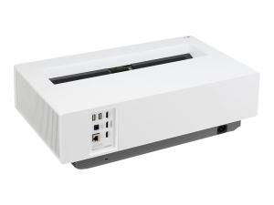 LG CineBeam HU715QW - Projecteur DLP - laser - 2500 ANSI lumens - 3840 x 2160 - 16:9 - 4K - Miracast Wi-Fi Display / AirPlay 2 - blanc - HU715QW - Projecteurs pour home cinema