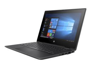 HP ProBook x360 11 G6 Education Edition Notebook - Conception inclinable - Intel Core i3 - 10110Y / jusqu'à 4 GHz - Win 10 Pro 64 bits - UHD Graphics - 8 Go RAM - 256 Go SSD NVMe - 11.6" IPS écran tactile 1366 x 768 (HD) - Wi-Fi 6 - gris ardoise - clavier : Français - 2X8A3EA#ABF - Ordinateurs portables