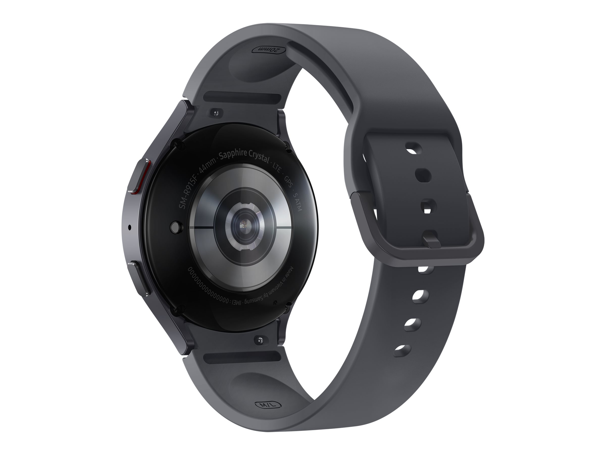 Samsung Galaxy Watch5 - 44 mm - graphite - montre intelligente avec bande sport - affichage 1.4" - 16 Go - LTE, NFC, Wi-Fi, Bluetooth - 4G - 33.5 g - SM-R915FZAAXEF - Montres intelligentes