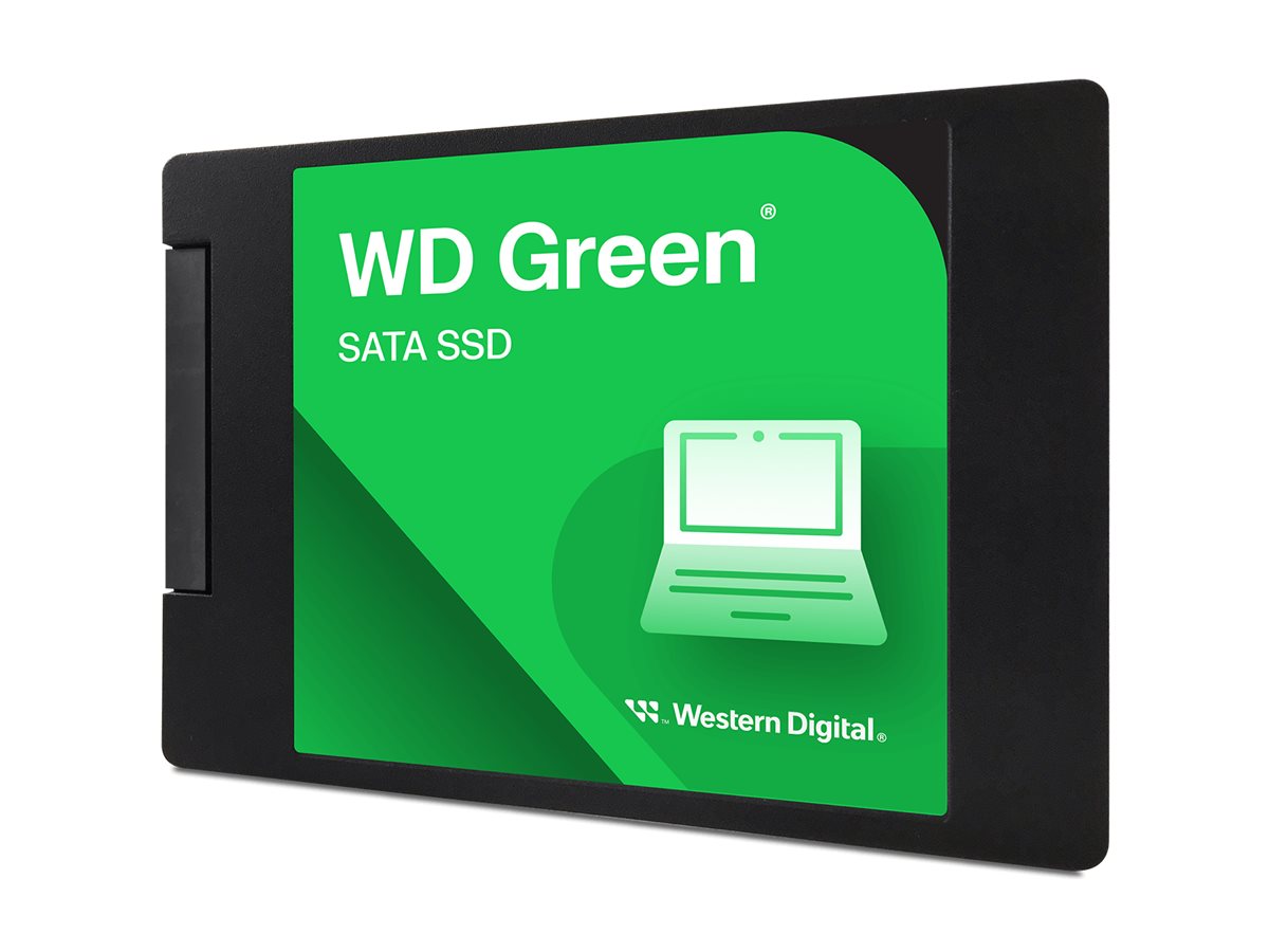 WD Green WDS480G3G0A-00BJG0 - SSD - 480 Go - interne - 2.5" - SATA 6Gb/s - WDS480G3G0A-00BJG0 - Disques durs pour ordinateur portable