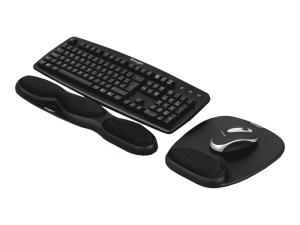 Kensington Gel Keyboard Wristrest - Repose-poignet pour clavier - noir - 62385 - Accessoires pour clavier et souris