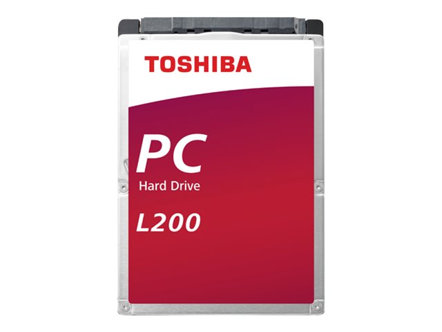 Toshiba L200 Laptop PC - Disque dur - 1 To - interne - 2.5" - SATA 6Gb/s - 5400 tours/min - mémoire tampon : 128 Mo - HDWL110UZSVA - Disques durs internes