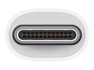 Apple USB-C VGA Multiport Adapter - Adaptateur VGA - 24 pin USB-C (M) pour HD-15 (VGA), USB type A, 24 pin USB-C (F) - MJ1L2ZM/A - Câbles pour périphérique