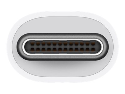 Apple USB-C VGA Multiport Adapter - Adaptateur VGA - 24 pin USB-C (M) pour HD-15 (VGA), USB type A, 24 pin USB-C (F) - MJ1L2ZM/A - Câbles pour périphérique
