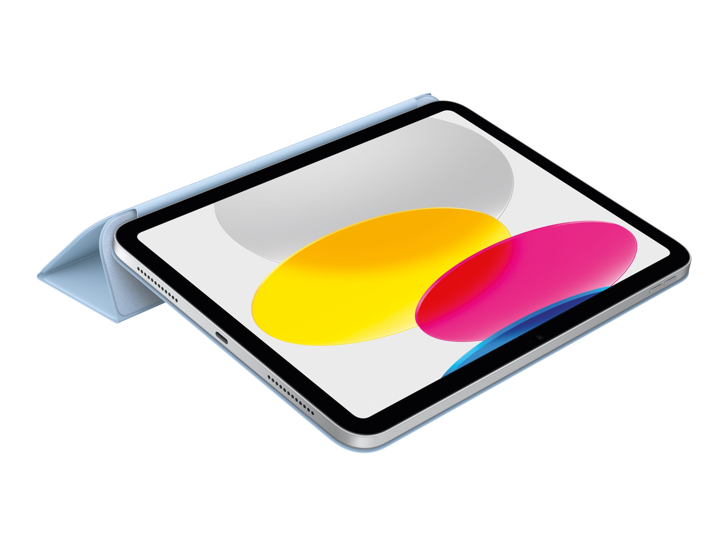 Apple Smart - Étui à rabat pour tablette - sky - pour 10.9-inch iPad (10ème génération) - MQDU3ZM/A - Accessoires pour ordinateur portable et tablette