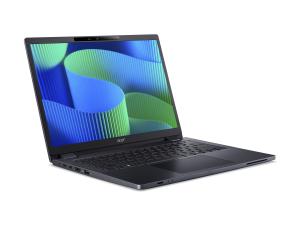 Acer TravelMate P4 14 TMP414-53-G2-TCO - Conception de charnière à 180 degrés - Intel Core 5 - 120U / jusqu'à 5 GHz - Win 11 Pro - Intel Graphics - 16 Go RAM - 512 Go SSD NVMe - 14" 1920 x 1200 - Gigabit Ethernet - Wi-Fi 6E, Bluetooth - bleu ardoise - clavier : Français - NX.B72EF.001 - Ordinateurs portables