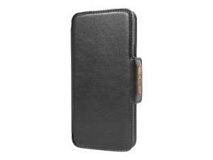 Doro Wallet case - Étui à rabat pour téléphone portable - noir - pour DORO 8080 - 7652 - Coques et étuis pour téléphone portable