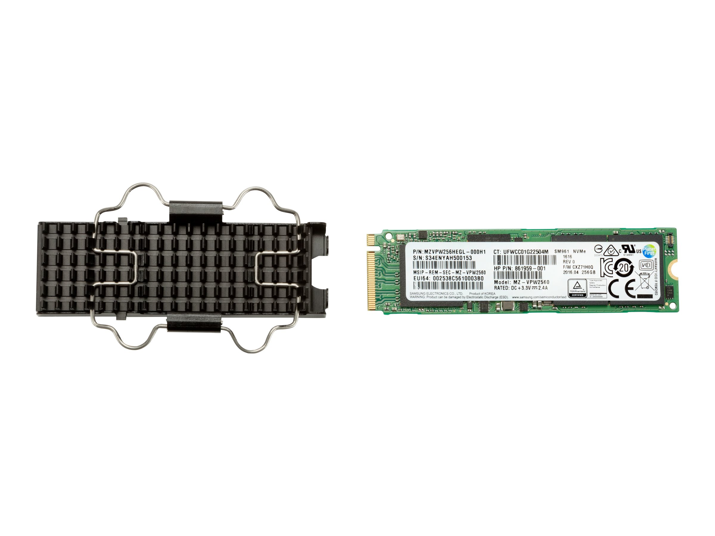 HP Z Turbo Drive - SSD - 2 To - interne - M.2 - pour Workstation Z4 G4, Z6 G4 - 3KP39AA - Disques SSD