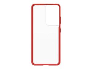 OtterBox React Series - Coque de protection pour téléphone portable - rouge power - pour Samsung Galaxy S21 Ultra 5G - 77-81566 - Coques et étuis pour téléphone portable