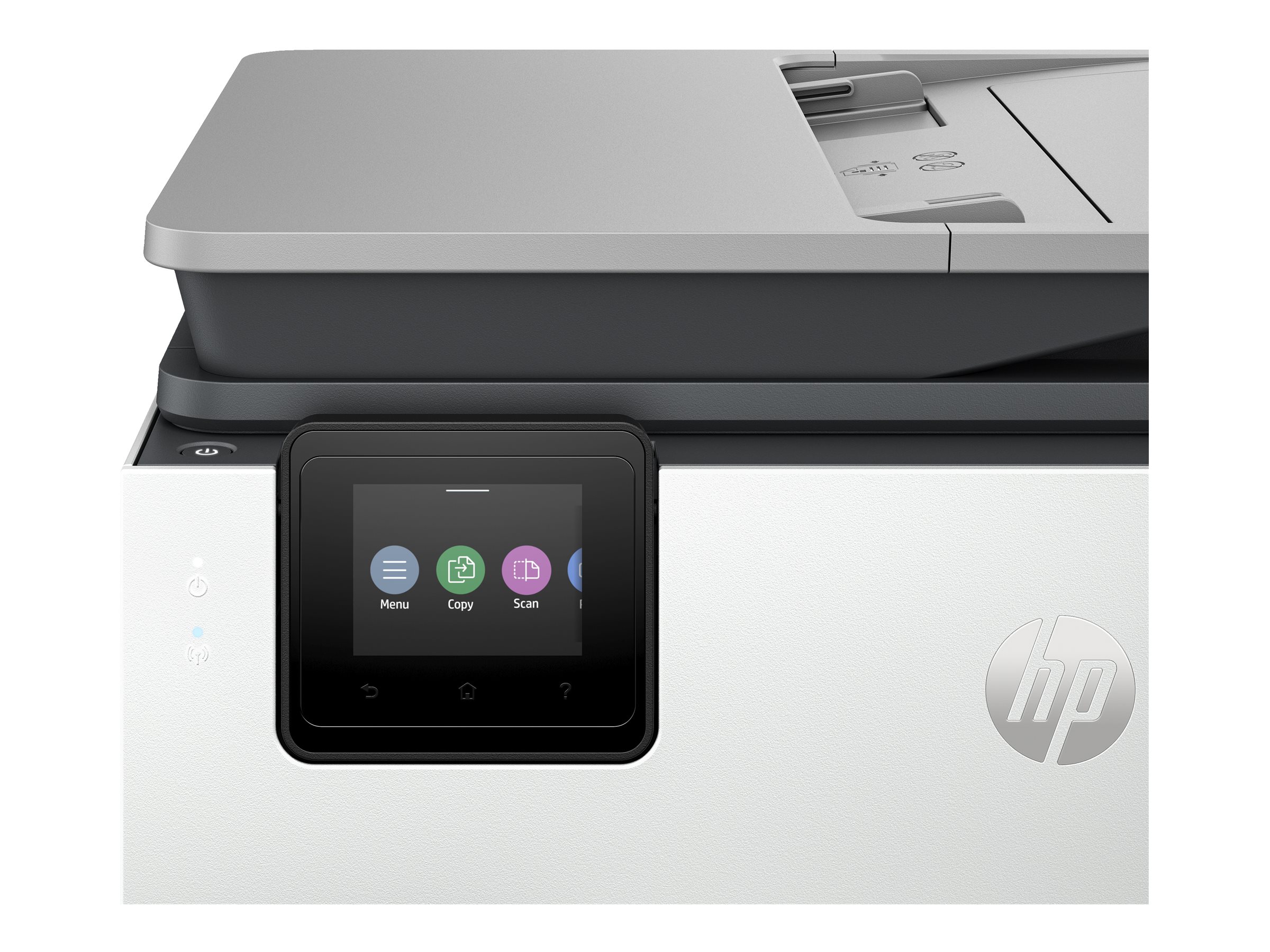 HP Officejet Pro 8132e All-in-One - Imprimante multifonctions - couleur - jet d'encre - Legal (216 x 356 mm) (original) - A4/Legal (support) - jusqu'à 12 ppm (copie) - jusqu'à 20 ppm (impression) - 225 feuilles - 33.6 Kbits/s - USB 2.0, LAN, hôte USB 2.0, Wi-Fi(ac), Bluetooth - ciment léger - 40Q45B#629 - Imprimantes multifonctions
