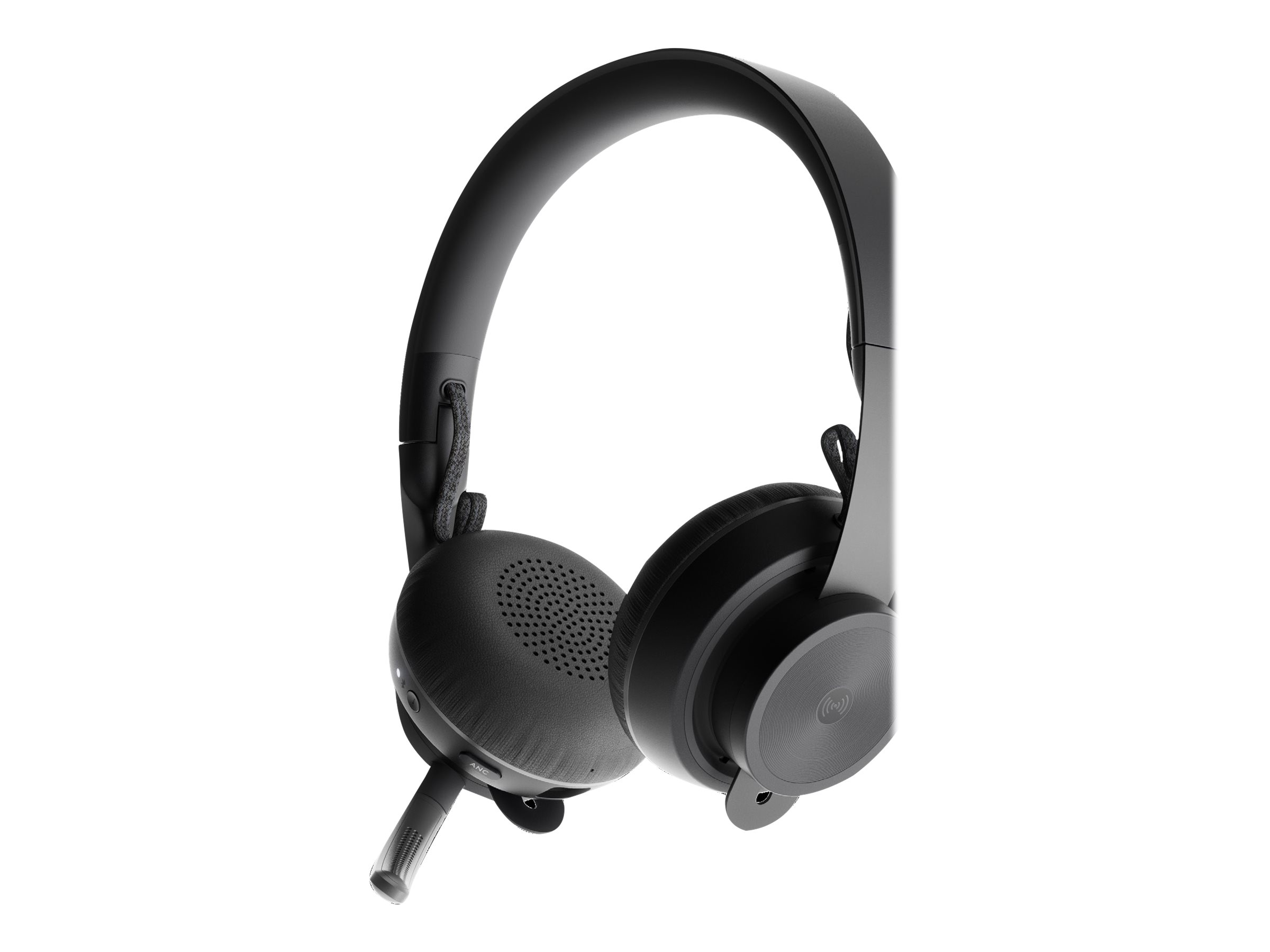 Logitech Zone Wireless MS - Micro-casque - sur-oreille - Bluetooth - sans fil - Suppresseur de bruit actif - 981-000854 - Écouteurs