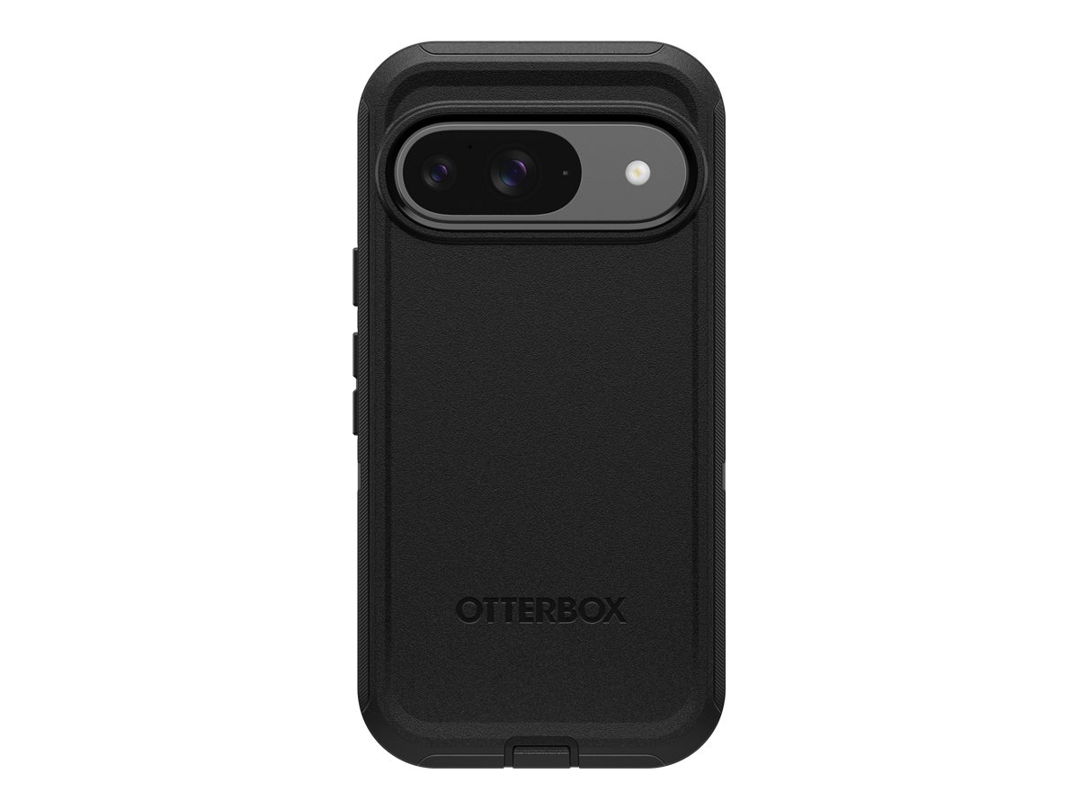 OtterBox Defender Series - Coque de protection pour téléphone portable - robuste - polycarbonate, élastomère thermoplastique (TPE) - noir - pour Google Pixel 9, 9 Pro - 77-95589 - Coques et étuis pour téléphone portable