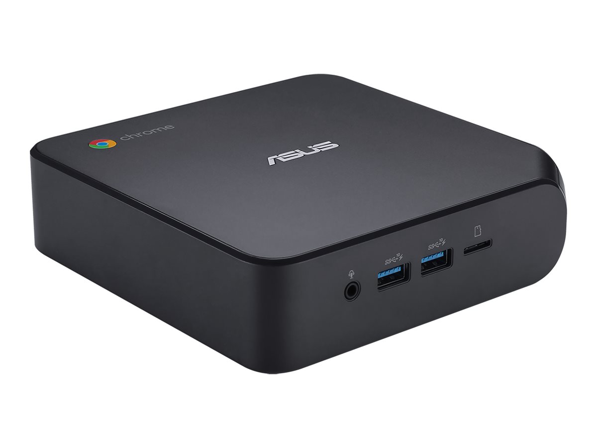 ASUS Chromebox 4 G3006UN - Mini PC - 1 x Core i3 10110U / 2.1 GHz - RAM 8 Go - SSD 128 Go - UHD Graphics - Gigabit Ethernet LAN sans fil: - Bluetooth 5.0, 802.11a/b/g/n/ac/ax - Chrome OS - moniteur : aucun - bronze - 90MS0252-M00960 - Ordinateurs de bureau