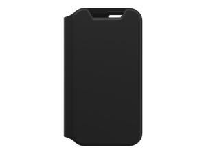 OtterBox Strada Series Via - Étui à rabat pour téléphone portable - polyuréthane, polycarbonate - noir - pour Samsung Galaxy S21 5G - 77-82105 - Coques et étuis pour téléphone portable
