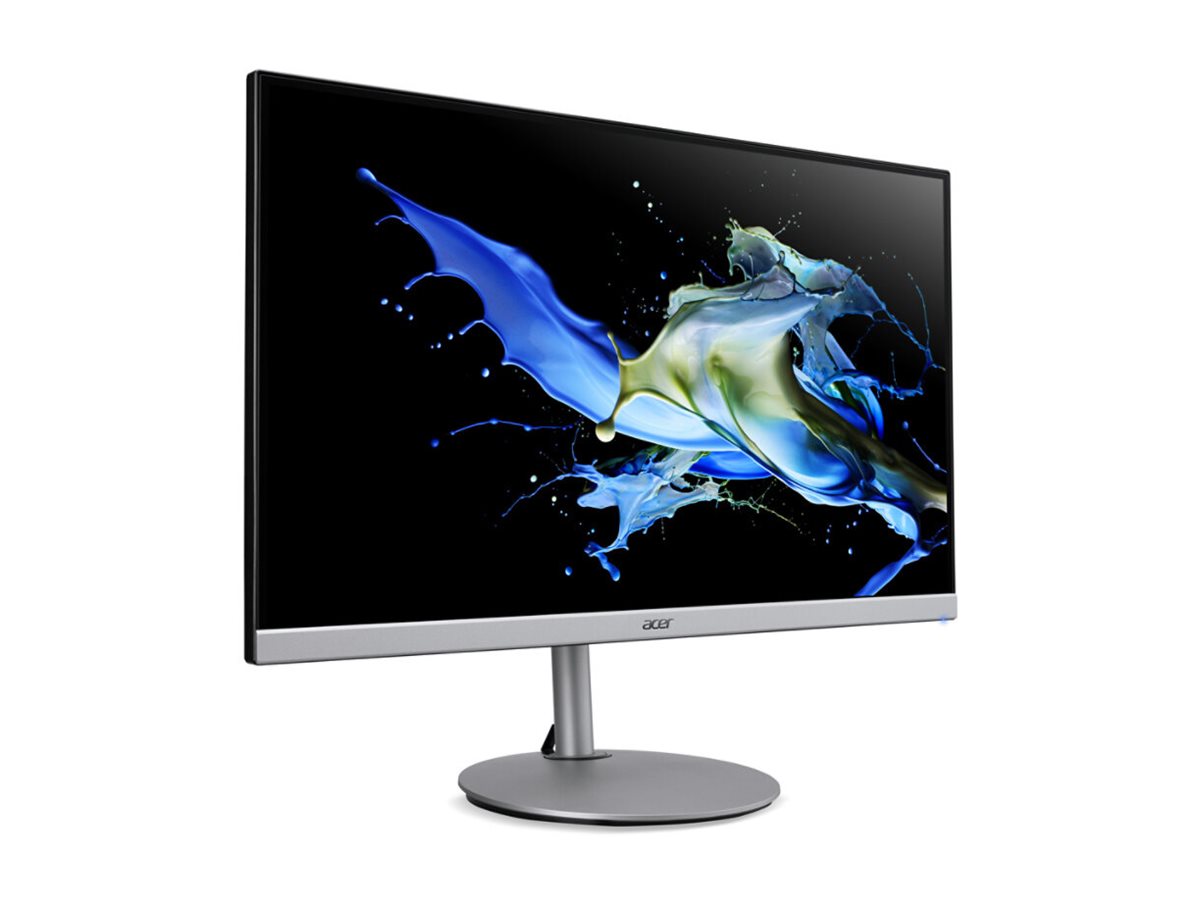 Acer CB242Y Esmiprx - CB2 Series - écran LED - 24" (23.8" visualisable) - 1920 x 1080 Full HD (1080p) @ 100 Hz - IPS - 250 cd/m² - 1000:1 - 1 ms - HDMI, VGA, DisplayPort - haut-parleurs - argent - UM.QB2EE.E02 - Écrans d'ordinateur