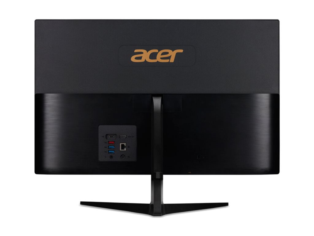 Acer Aspire C 24 C24-1800 - Tout-en-un - Core i3 1305U / jusqu'à 4.5 GHz - RAM 8 Go - SSD 512 Go - UHD Graphics - Gigabit Ethernet - Bluetooth 5.0, 802.11a/b/g/n/ac/ax - Win 11 Home - moniteur : LED 23.8" 1920 x 1080 (Full HD) @ 75 Hz - noir - DQ.BLFEF.001 - Ordinateurs de bureau