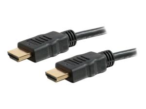 C2G 3m High Speed HDMI Cable with Ethernet - 4K - UltraHD - Câble HDMI avec Ethernet - HDMI mâle pour HDMI mâle - 3 m - noir - pour Dell Inspiron 3847 - 82006 - Câbles HDMI