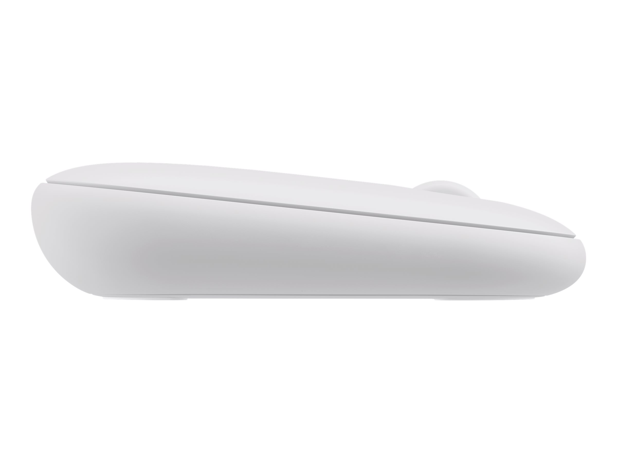 Logitech Pebble Mouse 2 M350s - Souris - optique - 3 boutons - sans fil - Bluetooth 5.2 LE - blanc ton sur ton - 910-007013 - Souris