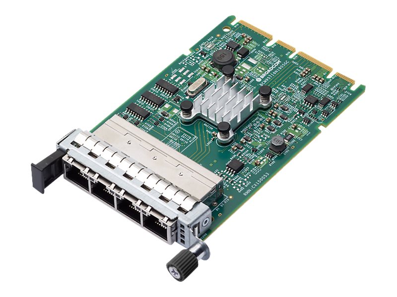 Broadcom NetXtreme E-Series N41GBT - Adaptateur réseau - PCIe 2.0 x4 - Gigabit Ethernet x 4 - BCM95719N1905C - Adaptateurs réseau PCI-e