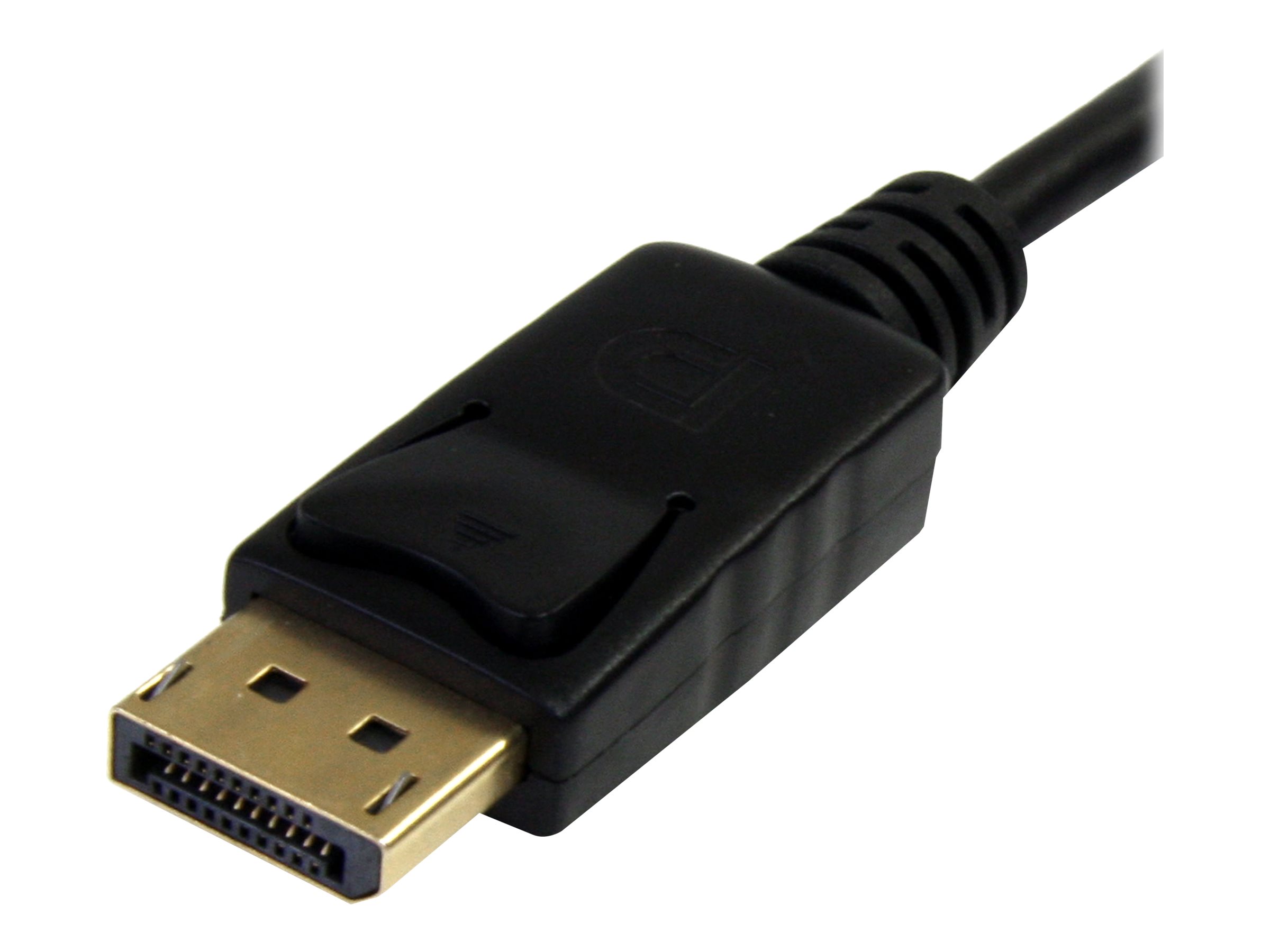 StarTech.com Câble adaptateur Mini DisplayPort vers DisplayPort 1.2 de 1m - Cordon Mini DP à DP avec support HBR2 M/M - DisplayPort 4k - Câble DisplayPort - Mini DisplayPort (M) pour DisplayPort (M) - 1 m - verrouillé - noir - MDP2DPMM1M - Câbles pour périphérique