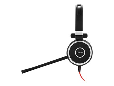 Jabra Evolve 40 UC mono - Micro-casque - sur-oreille - filaire - jack 3,5mm - 6393-829-209 - Écouteurs