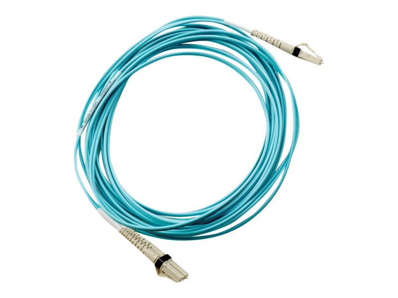 HPE - Câble réseau - LC multi-mode (M) pour LC multi-mode (M) - 1 m - fibre optique - 50 / 125 microns - OM3 - pour HPE SN3600B 32, SN6610C 32, SN6710C 64, SN6720C 64, SN6750, SN8500C/SN8700C 48, SN8700C 64 - AJ834A - Câblesenfibres