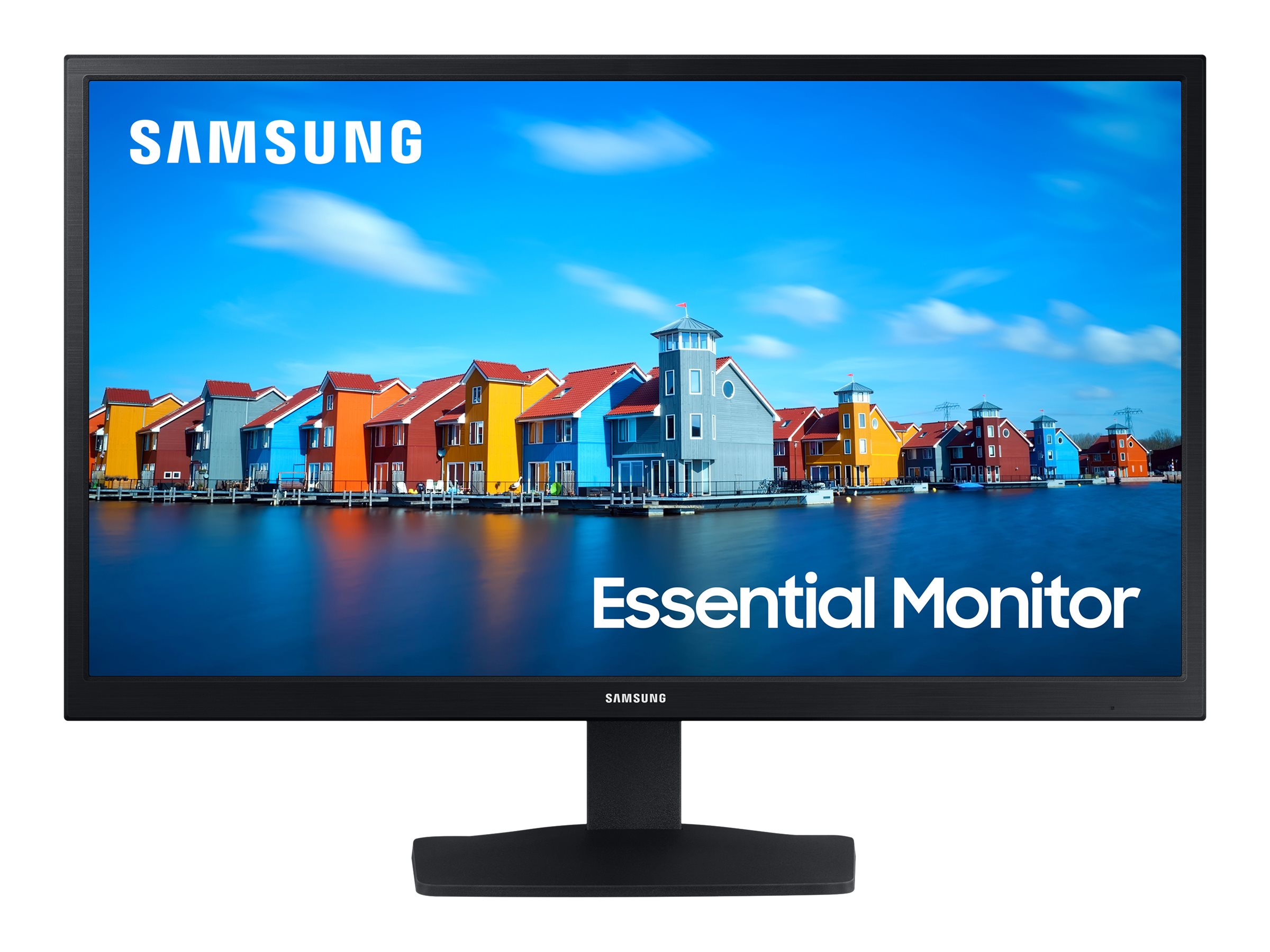 Samsung S24A336NHU - S33A Series - écran LED - 24" - 1920 x 1080 Full HD (1080p) @ 60 Hz - VA - 250 cd/m² - 3000:1 - 5 ms - HDMI, VGA - noir - LS24A336NHUXEN - Écrans d'ordinateur