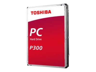 Toshiba P300 Desktop PC - Disque dur - 1 To - interne - 3.5" - SATA 6Gb/s - 7200 tours/min - mémoire tampon : 64 Mo - HDWD110UZSVA - Disques durs internes