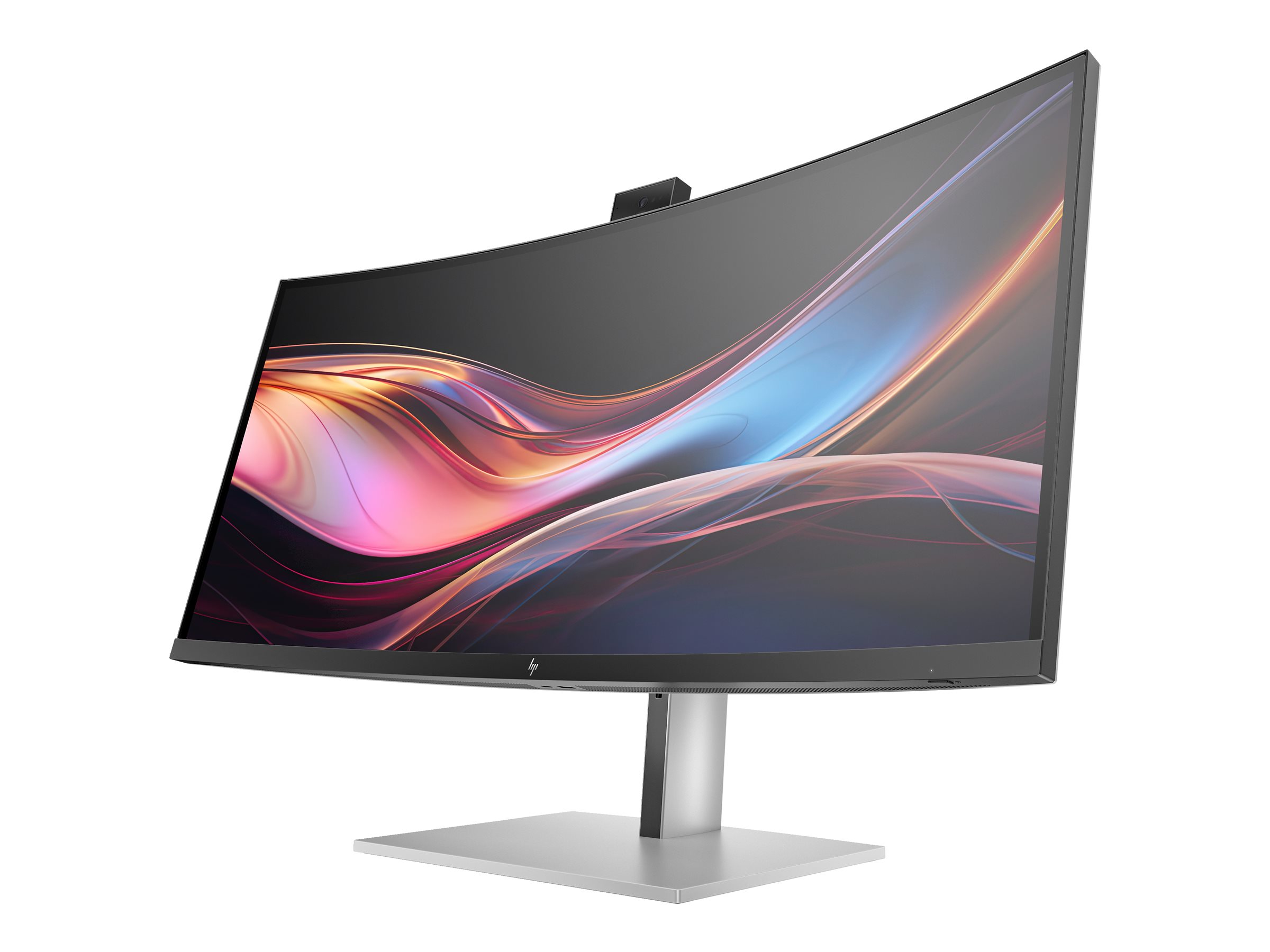 HP 734pm - Series 7 Pro - écran LED - incurvé - 34" - 3440 x 1440 WQHD @ 120 Hz - IPS Black - 400 cd/m² - 2000:1 - DisplayHDR 400 - 5 ms - Thunderbolt 4, HDMI, DisplayPort, USB-C - haut-parleurs - noir, argent - 8K157UT#ABB - Écrans d'ordinateur