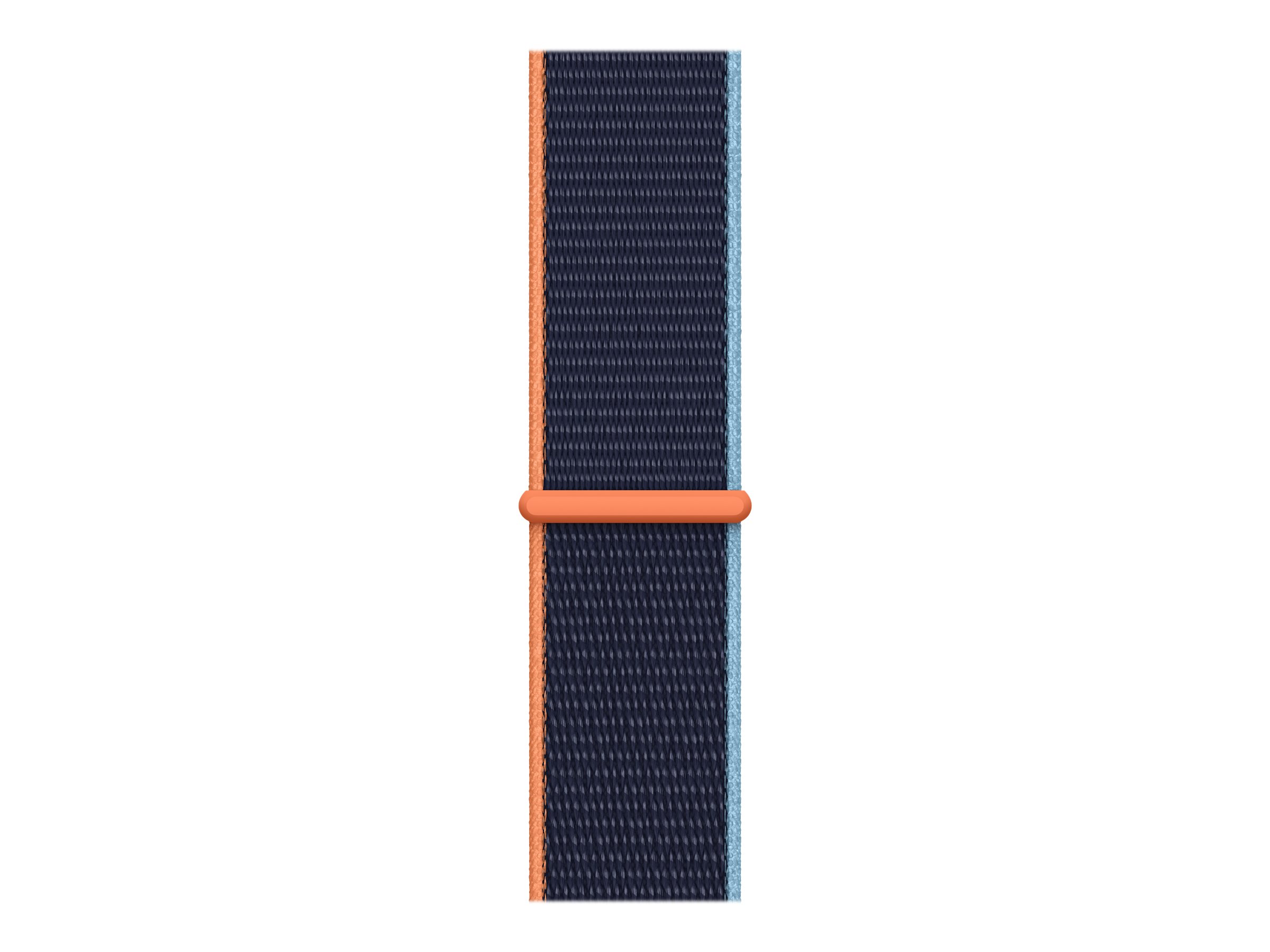 Apple 44mm Sport Loop - Bracelet de montre pour montre intelligente - taille Regular - marine profond - pour Watch Hermès Series 7, Hermès Series 9, Nike Series 7, Series 10, Series 8, Series 9 - MYA82ZM/A - accessoires divers