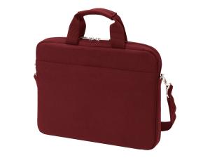 DICOTA Slim Case BASE - Sacoche pour ordinateur portable - 11" - 12.5" - rouge - D31302 - Sacoches pour ordinateur portable