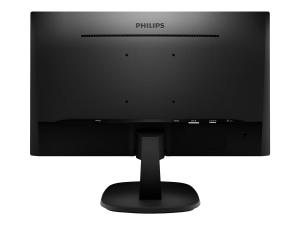 Philips V-line 243V7QDSB - Écran LED - 24" (23.8" visualisable) - 1920 x 1080 Full HD (1080p) @ 60 Hz - IPS - 250 cd/m² - 1000:1 - 5 ms - HDMI, DVI-D, VGA - noir texturé - 243V7QDSB/00 - Écrans d'ordinateur