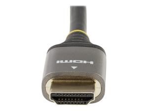 StarTech.com Câble HDMI 2.0 Premium Certifié 3m - Câble Écran HDMI High Speed Ultra HD 4K 60Hz avec Ethernet - HDR10, ARC - Cordon Moniteur Vidéo UHD - Câble HDMI pour PC/TV - M/M (HDMMV3M) - Premium High speed - câble HDMI avec Ethernet - HDMI mâle pour HDMI mâle - 3 m - blindé - gris, noir - passif, support pour 4K60Hz (3840 x 2160) - HDMMV3M - Câbles HDMI