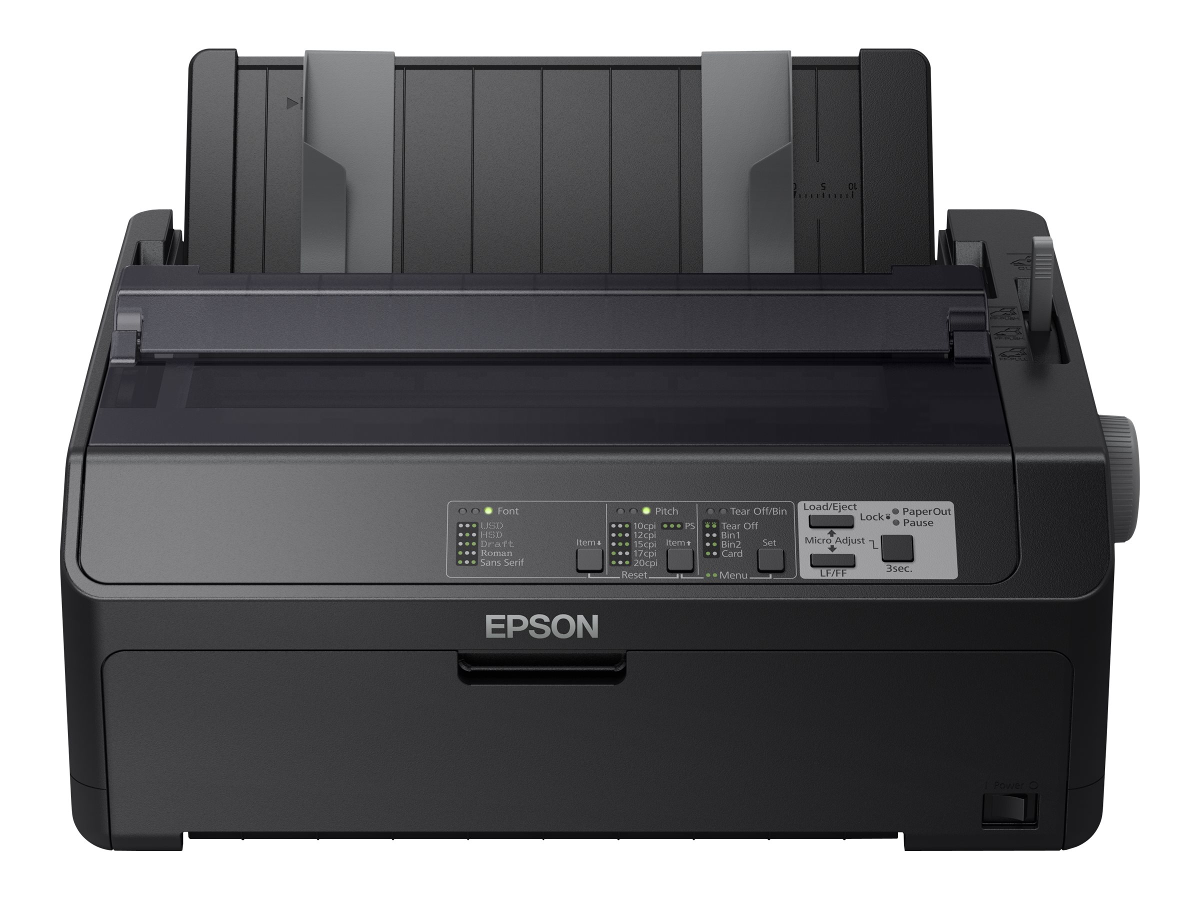 Epson FX 890II - Imprimante - Noir et blanc - matricielle - Rouleau (21,6 cm), JIS B4, 254 mm (largeur) - 240 x 144 dpi - 9 pin - jusqu'à 738 car/sec - parallèle, USB 2.0 - C11CF37401 - Imprimantes matricielles