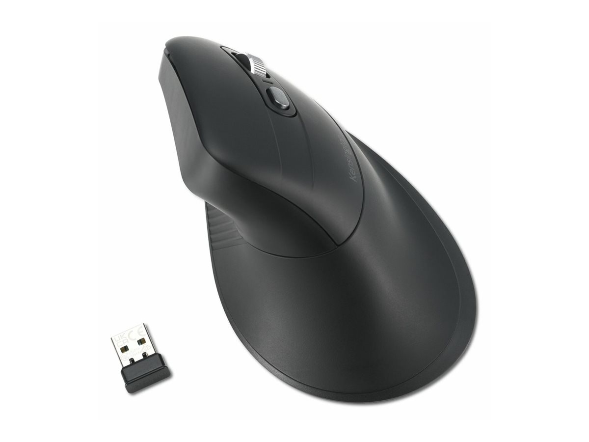 Kensington Pro Fit Ergo MY360 EQ - Souris - ergonomique - rechargeable - 5 boutons - sans fil - 2.4 GHz, Bluetooth - récepteur sans fil USB - boite de vente au détail - K72482WW - Souris