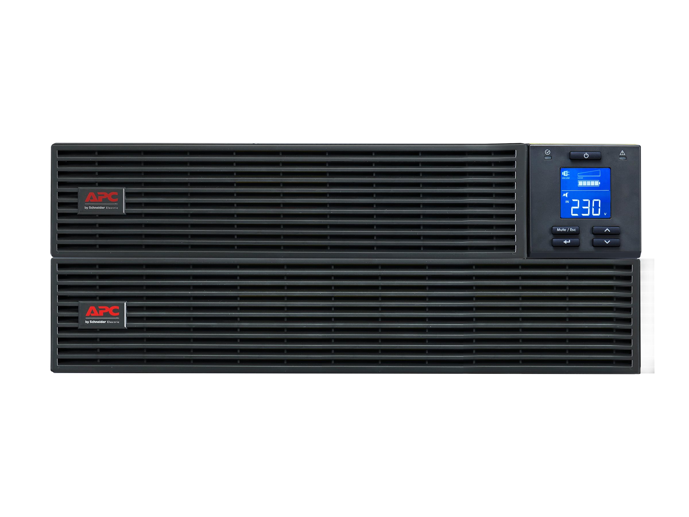 APC Easy UPS SRV SRV3KRILRK - Onduleur (rack-montable) - CA 220/230/240 V - 2400 Watt - 3000 VA - RS-232, USB - connecteurs de sortie : 7 - PFC - avec Kit de rail - SRV3KRILRK - UPS montables sur rack