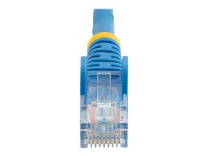 StarTech.com Câble Ethernet 5 m - RJ45 Cat5e - Câble réseau sans accroc - UTP - Cordon patch - Catégorie 5e - Bleu - Cordon de raccordement - RJ-45 (M) pour RJ-45 (M) - 5 m - UTP - CAT 5e - sans crochet - bleu - 45PAT5MBL - Câbles à paire torsadée