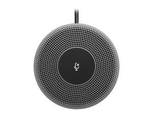 Logitech MICRO D'EXTENSION POUR MEETUP - Microphone - pour Small Room Solution for Google Meet, for Microsoft Teams Rooms, for Zoom Rooms - 989-000405 - Microphones