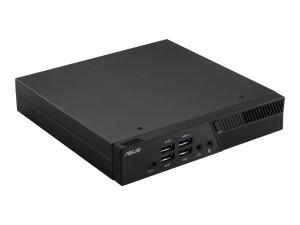 ASUS Mini PC PB60 B3753ZD - Mini PC - Core i3 9100T / 3.1 GHz - RAM 8 Go - SSD 256 Go - UHD Graphics 630 - Gigabit Ethernet LAN sans fil: - 802.11a/b/g/n/ac, Bluetooth 5.0 - Win 10 Pro - moniteur : aucun - noir - 90MS01E1-M07540 - Ordinateurs de bureau